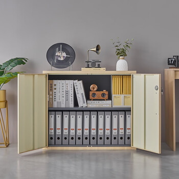 洛克菲勒办公文件柜钢制木纹铁皮柜储物矮柜资料档案柜铁开门高760宽900 洛克菲勒办公文件柜钢制木纹铁皮柜储物矮柜资料档案柜铁开门高760宽900