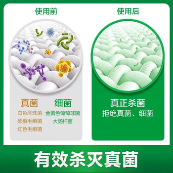 滴露（Dettol） 衣物除菌液贴身衣物洗涤剂内衣专用 纯白椰香750ml*2