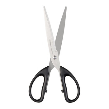 齐心剪刀剪子 加长剪刀180mm 颜色随机6个 B2716