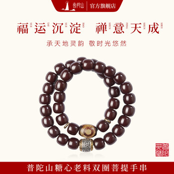 凤眼菩提 手串 15mm Phoenix Eye Bodhi Seed Beads Bracelet 15mm 尼泊尔凤眼
