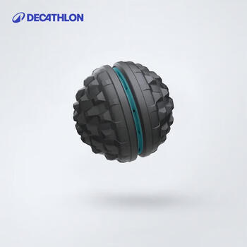 迪卡侬二合一筋膜球肌肉按摩球足底脚肩颈保健【23新】蓝灰色 4567466