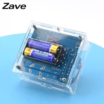 ZAVE 电磁炮diy 套件+外壳+2节电池 远射初级升压电路模型焊接电子科技小制作科学实验