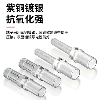 巴也 REMA林德电动叉车充电插头大电流连接器电瓶接插件 80A母头1只 BY-L80AFT 巴也 REMA林德电动叉车充电插头大电流连接器电瓶接插件 80A母头1只 BY-L80AFT
