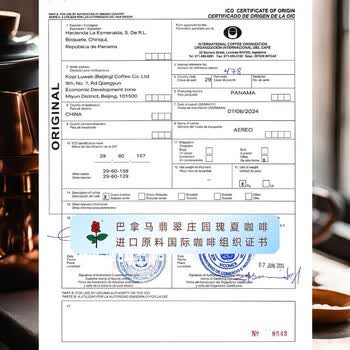 皇后瑰夏咖啡礼盒进口巴拿马翡翠庄园红标水洗瑰夏咖啡原料中度烘焙2*60g