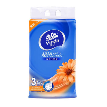 维达（Vinda）【大米+抽纸】皇家粮仓苏软香米2.5kg*2袋+V2219抽纸150抽3包*2提
