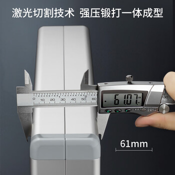 金隆兴 96位钥匙箱壁挂式钥匙收纳盒带锁 铝合金钥匙柜收纳管理箱 38*6*57cm含钥匙牌 A7096