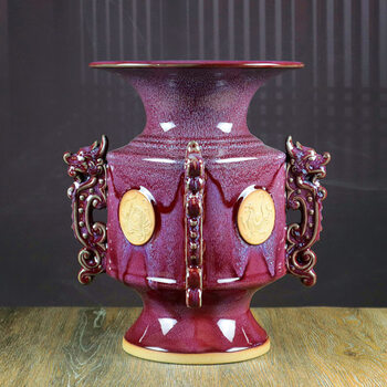 钧窑瓷器花瓶品牌及商品- 京东