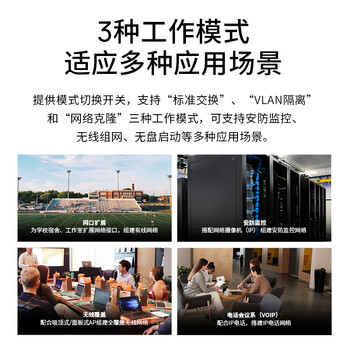 普联(TP-LINK) 24口全千兆交换机 非网管T系列 企业级交换器 监控网络网线分线器 分流器 TL-SG1024DT 普联(TP-LINK) 24口全千兆交换机 非网管T系列 企业级交换器 监控网络网线分线器 分流器 TL-SG1024DT