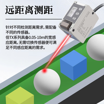 凯元达 远距离激光位移测距传感器模拟量 通讯测高低厚度LG-TX1000