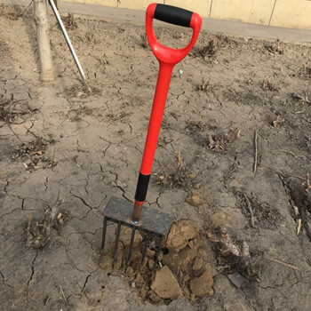 现货 翻土神器松土机农用翻地耙子锄头松土开荒工具家用翻土人工农具叉五尺翻土神器 图片价格品牌报价 京东