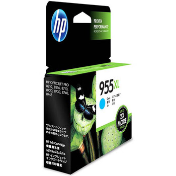 惠普（HP）原装墨盒 L0S63AA 955XL 青色高容量 适用于Pro 8210/8216/8710/8720/8730/7720/7730/7740