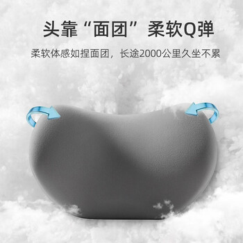 京冇腰靠腰部靠垫久坐护腰神器腰枕办公室靠背腰托座椅头枕加装护颈枕