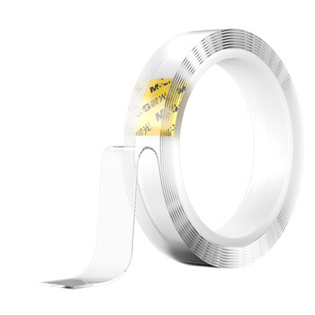晨光（M&G）文具魔术胶带纳米双面胶 多功能高粘度强力12mm*1m可水洗重复使用魔力双面粘  AJD957F6