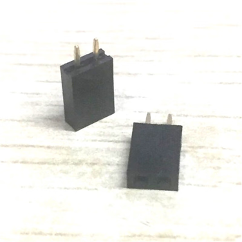 正鑫远 单排排母2.54间距H8.5排针插座母座/针座 酸洗1*7P(500只1包）