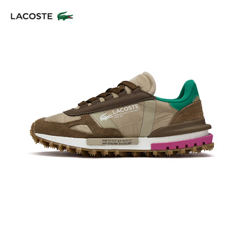 法国鳄鱼女鞋秋季潮流复古拼色运动休闲鞋48sfa0074 7b3