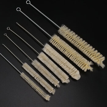金固牢 KCxh-607【今/次日达】试管刷 实验室用玻璃瓶清洁刷 试管清洗刷 1#直径1cm 10个