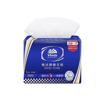 维达（Vinda）【食用油+擦手纸】醇香花生油4L+V2156抽纸200抽*2包 送长辈亲属