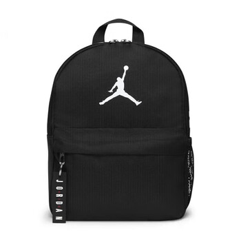 Jordan男女乔丹 聚酯纤维 书包背包 经典大Logo双肩包DV5304-010黑 均码