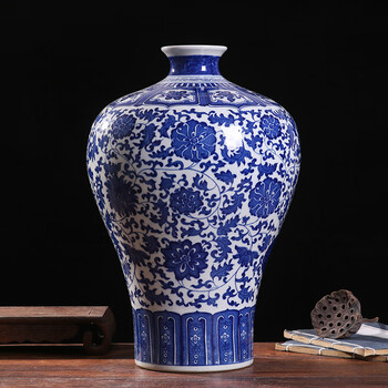 中国美術 青花 龍紋 多口瓶 高28cm(LC117) 中国美術 青花 龍紋 多口瓶 高28cm(LC117)