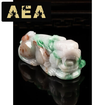 三彩翡翠貔貅价格报价行情- 京东