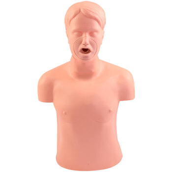 勤良成人气道哽梗塞急救训练模拟人海姆立克急救训练模型气管异物咔喉阻塞自救教学模型假人QL/J145