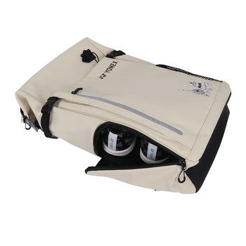 尤尼克斯（YONEX）YONEX羽毛球包艺术家联名款运动休闲双肩背包BA317CR卡其色