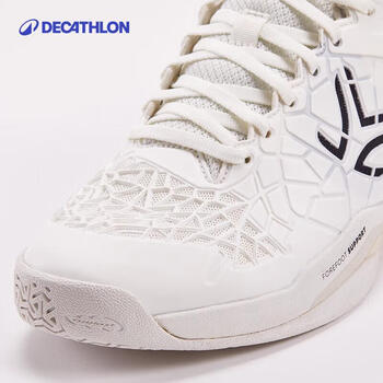 迪卡侬网球鞋男专业高阶网球运动鞋乳白色43-4544094