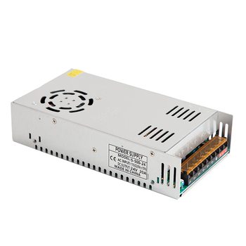 鑫凯辰 220交流转24V直流开关电源适配器DC24伏LED变压器S-400-24V16.6A