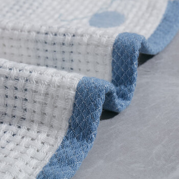 金丝莉（KINTHERI）双层纱抑螨毛巾 36x70cmx2