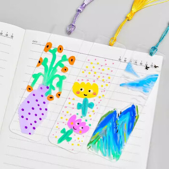 米砾空白透明书签发批纪念礼品diy透明塑料小书签自制创意制作材料开学季中高考百日誓师礼物