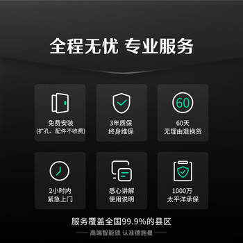 德施曼（DESMAN）智能门锁可视猫眼指纹锁电子密码锁 麒麟Q50MPro(Shotax升级版)