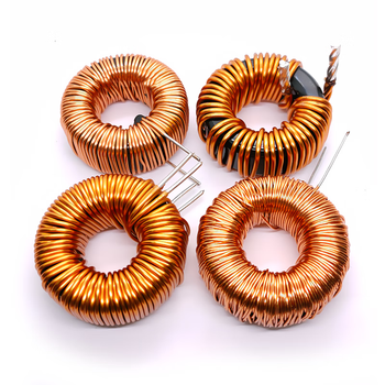 瀚时恒业 KS157060 10条1.0线并绕 磁环铁硅铝大电流电感 100A 2.5mH-双1.2线-22A-立式包胶 双环（2只）