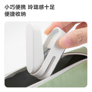 纽赛（NUSIGN）单孔打孔机 NS0883C 储屑便携 单手操作 办公学习 手工打孔 档案打洞机