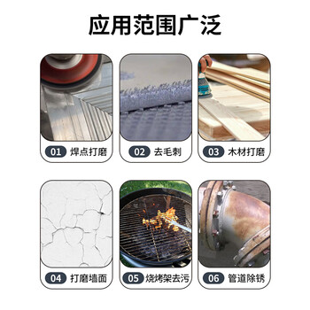 VRK碗型钢丝轮角磨机钢丝刷木材打磨除锈钢丝钢丝轮抛光打磨轮82*16mm 10个