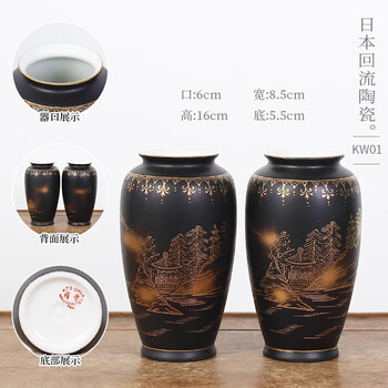 七宝烧花瓶价格报价行情- 京东