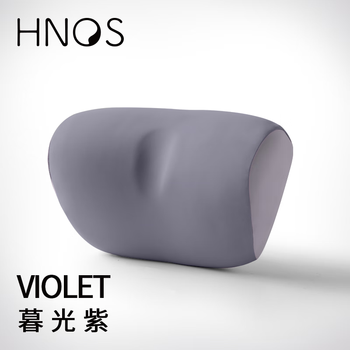 西诺思汽车头枕车用靠枕颈枕女司机专用新能源车内座椅枕头单个装顽皮粉