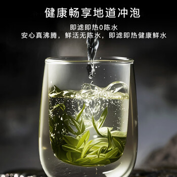 COLMO黑珍珠至简管线机A1壁挂式净饮机伴侣 家用加热无水箱即热式饮水机 全通量适配真沸腾4段控温