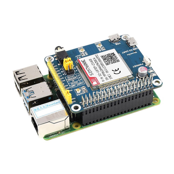 宏达硕树莓派4代SIM7600E4G扩展板支持LTECat-1/3G/2G通信