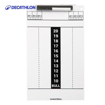 迪卡侬飞镖计分板实用简易可擦拭附笔架计分板飞镖计分板-2987101 迪卡侬飞镖计分板实用简易可擦拭附笔架计分板飞镖计分板-2987101