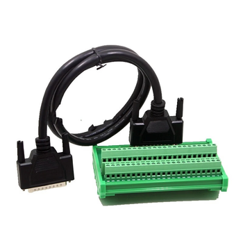 正鑫远 DB44针/孔 台达B2 B3 CN1接线模块 44芯中继端子台采集卡线老款端子板+0.5米连接线 正鑫远 DB44针/孔 台达B2 B3 CN1接线模块 44芯中继端子台采集卡线老款端子板+0.5米连接线