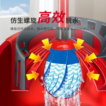 微力达(Vileda)拖把专用拧干桶适配无纺布蓝拖布白色棉布拖老式手压拧干器挤水桶 微力达(Vileda)拖把专用拧干桶适配无纺布蓝拖布白色棉布拖老式手压拧干器挤水桶