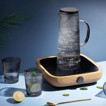 麦赫比Myhobby轻奢高档颜值家用耐高温高硼硅玻璃杯凉水壶套装客厅专用水杯带把