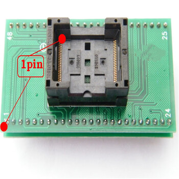 鑫凯辰 优质 TSOP48转DIP48烧录座 弹跳座 NAND转换座 编程器测试座 成品带板
