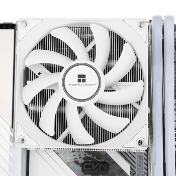 利民（thermalright）AXP90-X53 WHITE 白色下压风冷散热器 53mmAGHP热管全回流焊工艺 双平台全金属背板扣具