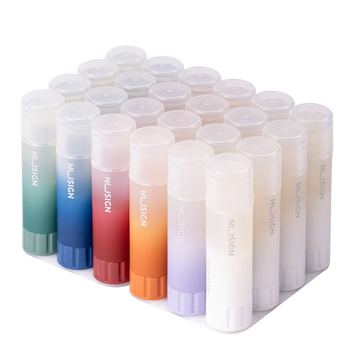 纽赛（NUSIGN）固体胶棒高粘度固体胶水无甲醛儿童胶棒高颜值ACR果冻胶棒高粘顺滑 21g颜色随机NS147