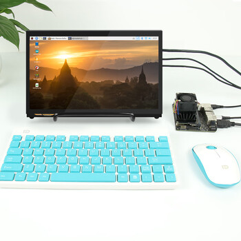 创乐博 树莓派5显示屏4b显示器 屏幕HDMI 液晶屏 IPS  创客教育 7英寸ips高清触摸屏