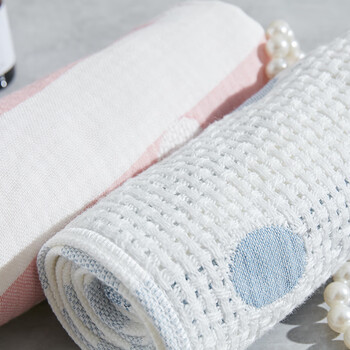 金丝莉（KINTHERI）双层纱抑螨毛巾 36x70cmx2