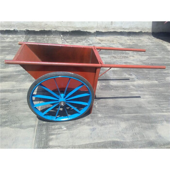 铁斗车建筑工地推车灰斗车工程装修手推车家用建房子垃圾砂浆斗车 车