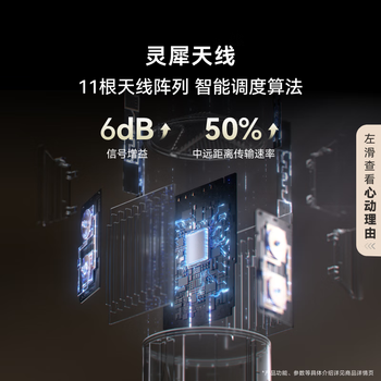 华为(HUAWEI)路由 X1 Pro11根天线阵列 内置星闪网关 全新光影灯效设计 路由器千兆穿墙Wi-Fi 7