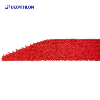 迪卡侬羽毛球手胶毛巾手胶龙骨手胶球拍绑带-毛巾手胶红色4905979